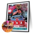 thumbnail image 2 of Wdftyju 5D DIY Diamond Painting Kits Full Round Drill EE. UU. Coche Mosaico Cuadro Decoración de pared Wdftyju 7wx1tf9xq9qz7br8, 2 of 9