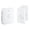 White 1 Receiver+2 Buttons, variant on Nextone Wireless Doorbell, 1000 ft Range, 1 Button + 1 Receiver, CB-11,Simple and reliable doorbell