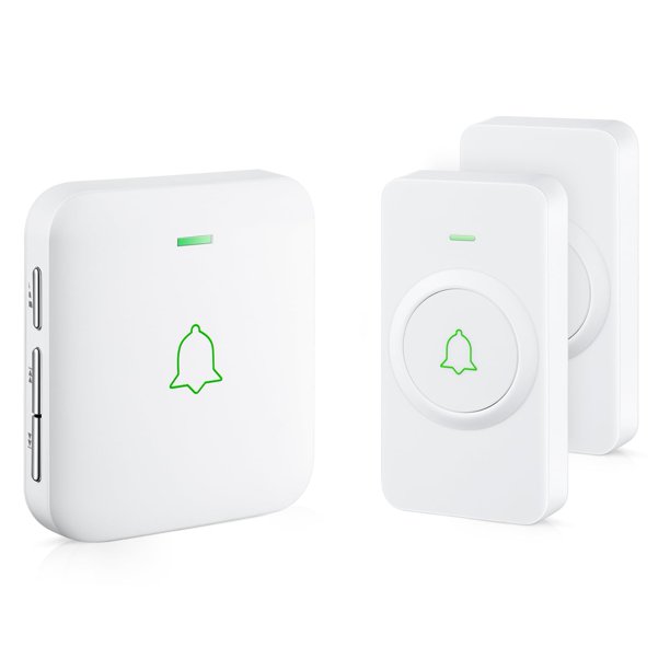 Timbre de puerta inalámbrico AVANTEK CW-21 Mini a prueba de agua de 1000 pies