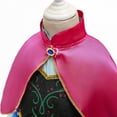 thumbnail image 5 of Princess Snow Party Dress for Girls Queen Costume Cosplay Dress Up, 5 of 7