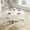 Antique White, variant on Round Dining Table for 4-6 People – Circle Table with Wooden Cross Pedestal Base, Kitchen and Dining Room Furniture (Table Only)
