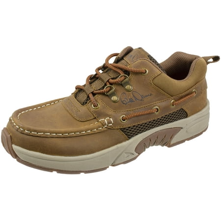 Rugged Shark Bill Dance Pro Boat Shoe, Premium Leather and Comfort, Fishing and Outdoor Shoe, Men's Sizes 8 to