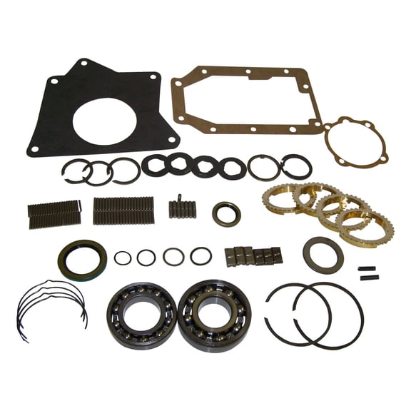 Crown Automotive BKT170 CASBKT170 80-83 CJ-5/80-86 CJ-7/81-86 CJ-8/80-86 SJ/J-SERIES TRANSMISSION OVERHAUL KIT Fits select: 1980-1986 JEEP JEEP, 1980 AMERICAN MOTORS JEEP