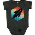 thumbnail image 3 of Inktastic Rocket Ship Retro Space Boys or Girls Baby Bodysuit, 3 of 5