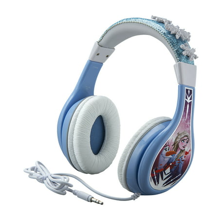 Disney Frozen Youth Headphones with Share Port and Volume Limiter for Girls Ages 3 Years and Up