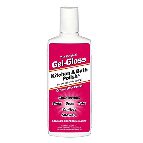TR Industries GelGloss Kitchen and Bath Cream Wax Polish, 8 Fluid