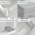 thumbnail image 7 of Yhmxh Toilet Stool Poop Stool for Squatting Posture, Portable Plastic Toilet Feet Stool for Adults, Non-Slip Bathroom Step, Strong Loading Ergonomic Toilet Stool Squat Pooping Stool for Toilets, 7 of 7