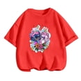 thumbnail image 3 of 2024 Verano Nuevo Kawaii Stitch Trucksuit Pareja Camiseta Niñas Manga Corta Niño Camiseta Ropa Niños Camiseta Bebé Tops, 3 of 5