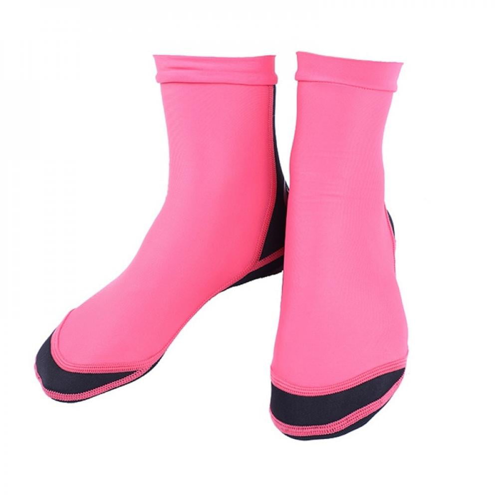Details about   Unisex Adults 2MM Premium Soft Neoprene Swimming Socks Water Spots Elastic Cuff 