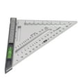 thumbnail image 1 of Escuadra de Viga de Aleacio de Aluminio, Nivel de Fácil Lectura Con Imanes Integros, Escuadra de Carpinero Profesional, Escuadra Triangular de 7 Pulgadas, 1 of 7