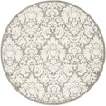 thumbnail image 1 of Safavieh Amherst Collection AMT427R Dark Grey and Beige Indoor,  Outdoor Round Area Rug (9' Diameter), 1 of 3