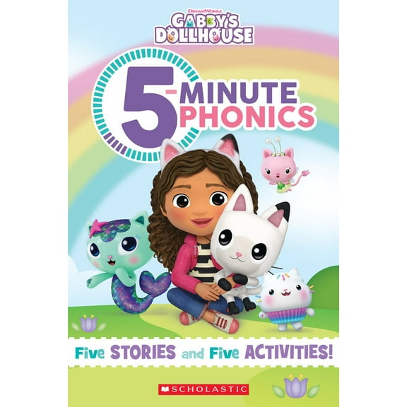 5-Minute Phonics (Gabby's Dollhouse) (Media Tie-In) (Media tie-in) (Paperback)