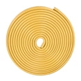 thumbnail image 4 of Uxcell Fits 1/32"-3/32" Edge 16.4Ft/5MEdge Trim U Seal w Iron Sheet Yellow Plastic, 4 of 5