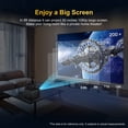 thumbnail image 4 of Cevemin Smart Projector with Auto Focus and Correction - 1080P Home Movie Projector with Bluetooth and WiFi for Home Theater Entertainment, 4 of 9