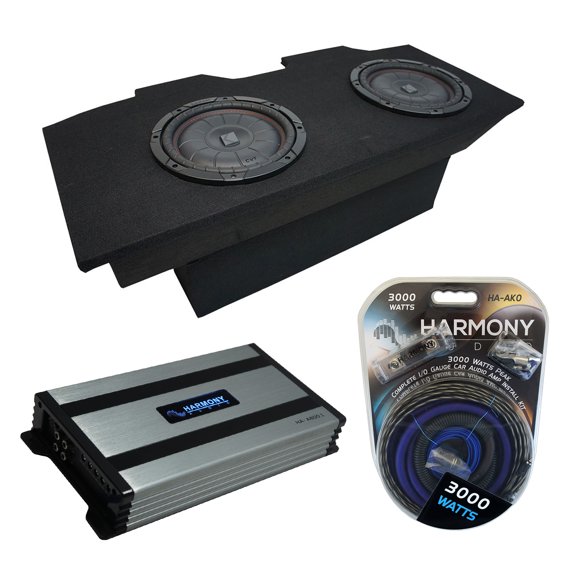 93-02 Chevy Camaro Coupe Kicker CompVT CVT12 Dual 12 Sub Box Package HA-A800.1