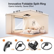 Ceiling Fans with Lights and Remote, 20 Low Profile Ceiling Fans, 3000-6000K Dimmable Modern Flush Mount LED Fan Light, Fandelier Ceiling Fan for Bedroom, Kitchen, Living Room, Black