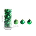 thumbnail image 3 of Fiudx Adornos Navideños de Bolas de 6 Cm para Árbol de Navidad, Varios Estilos, para Fiestas, 3 of 5