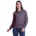 thumbnail image 3 of Moomaya Button Down Shirt Classic Collar Long Sleeve Summer Top Casual Wear, 3 of 4