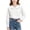 White#1, variant on Fesfesfes Girls White Button Down Shirt Long Sleeve Collared Blouse with Bow Detail, Cotton School Uniform Top for Back to School Ages 5-15 Years