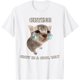 thumbnail image 1 of Funny Cat Crying Meme But in A Cool Way Camiseta, 1 of 2