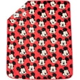 thumbnail image 3 of Disney Mickey Mouse Funny Faces Nogginz Pillow & Travel Throw Set, 3 of 4