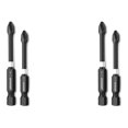 thumbnail image 4 of QualitChoice GREENER Screwdriver Drill Bit Set Alloy Steel Handle Anti- for slip Bits High Precision Portable Screw Driver Hand Tool 65/70mm 2PCS 2Set, 4 of 6