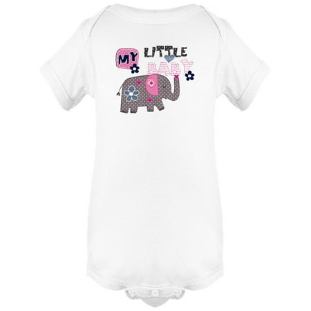 

My Little Baby Floral Elephant Bodysuit Infant -Image by Shutterstock Newborn