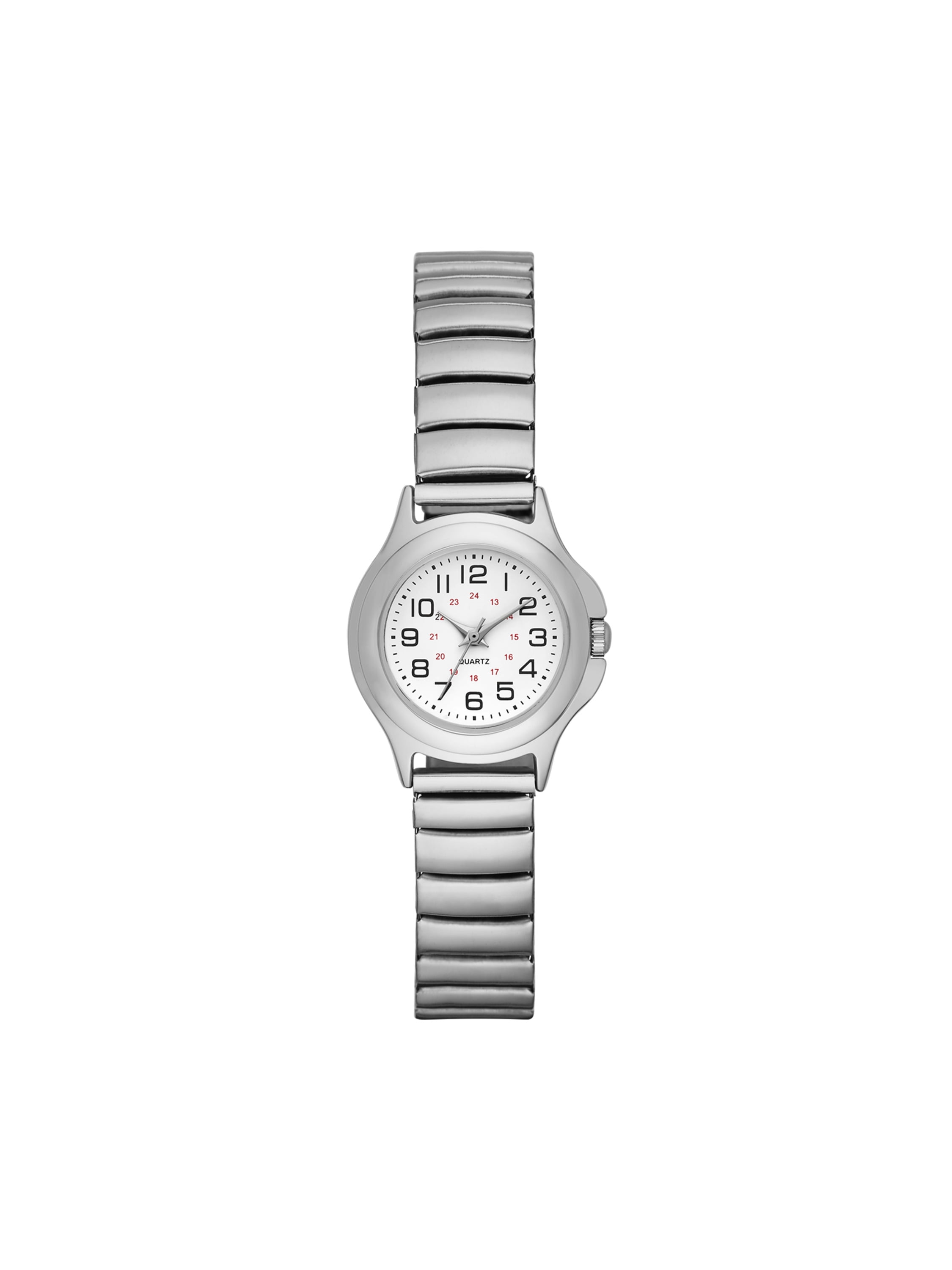 Time & Tru Ladies' Analog Expansion Band Watch
