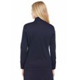thumbnail image 2 of Callaway Apparel CGW772 Ladies Full-Zip Ottoman Jacket-Peacoat-XL, 2 of 6