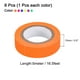 thumbnail image 2 of Cinta de tela gaffer neón Uxcell de 6 rollos de 0.6 pulgadas x 16.5 pies, cinta que brilla en la oscuridad, 6 colores, 2 of 5
