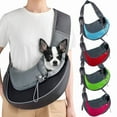 thumbnail image 2 of Pet Cat Dog Carrier Backpack Travel Tote Shoulder Bags Mesh Sling Carry Pack Pet Carrying Supplies Crossbody Shoulder Bag, 2 of 10