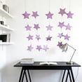 thumbnail image 4 of Guirnalda de papel con estrellas doradas, 400 cm, 7 estilos, para Navidad y fiestas de cumpleaños, 4 of 6