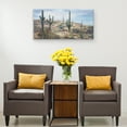 thumbnail image 2 of Masterpiece Art Gallery Desert Cactus Vista by Studio Arts Canvas Art Print 17" x 34", 2 of 4