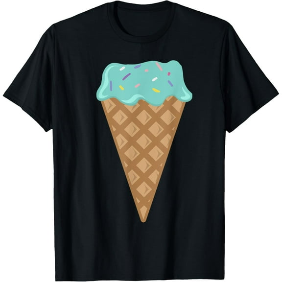 Funny Ice Cream T-shirt - Gift For Cool Kids And Toddlers T-ShirtPure cotton short-sleeved shirts for both men and women