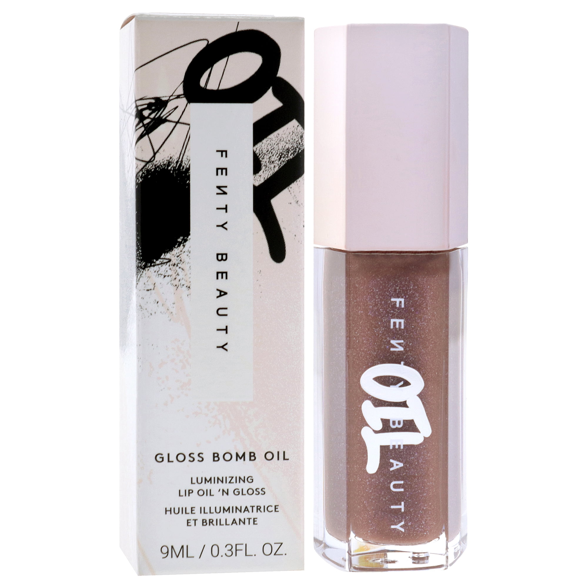Gloss Bomb Luminizing Lip Oil N Gloss - 03 Rose Amber by Fenty Beauty for Women - 0.3 oz Lip Gloss