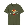 thumbnail image 2 of Chicken Glasses, Gildan Unisex Softstyle T-Shirt, Hen Graphic Tee, S-3XL, 2 of 5