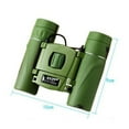 thumbnail image 3 of Esquirla 8x21 Resolution Mini Toys Shockproof Foldable Small Telescope for Bird Watching, Black, 3 of 7