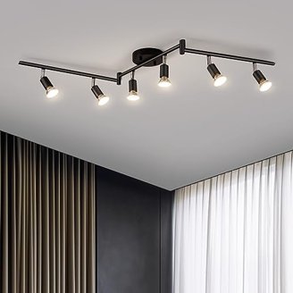 Bojim 6 Light LED Track Lighting Kit, Ceiling Spot Jamaica Bojim 6 Light LED Track Lighting Kit, Ceiling Spot Jamaica