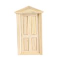 thumbnail image 4 of Minkissy 1: 12 Mini Wooden Doors for DIY Projects Educational Builders Inward Opening Design, 4 of 6