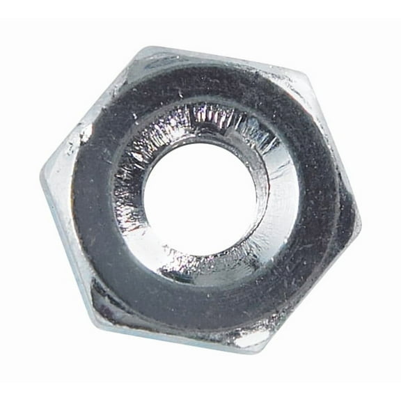 Hillman 140018 No.8-32 in. Zinc Plated Hex Machine Screw Nuts - Pack of 100