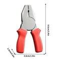 thumbnail image 3 of Staron under $5 Pliers Lighter Red Metal Multi-Tool with Ignition Function, Gas Lighter with Built-in Pliers for Camping Hiking, Compact Pocket Lighter Tool, 3 of 5