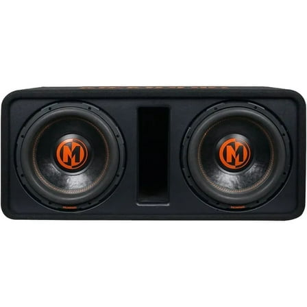 Memphis Audio 12 inch Dual MOJO Pro Loaded Enclosure Subwoofer