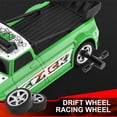 thumbnail image 3 of Remote Control Car, 1:16 Scale 2.4G Remote Control Drift Car High Speed 4WD Racing Car for Adults Boys Girls Kids, Rechargeable Toy Car with LED Lights Spray Function Rubber Tires 3 Battery, 3 of 5