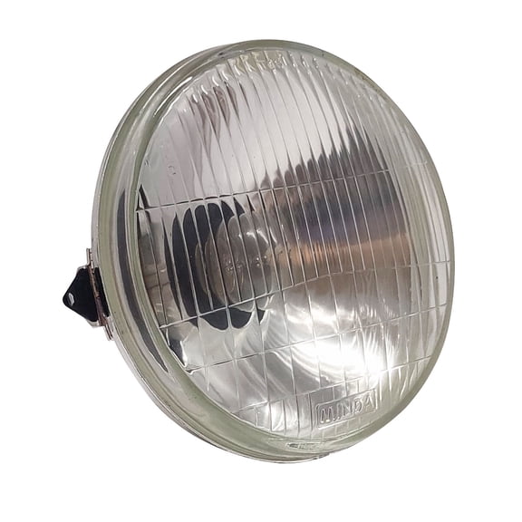 APSMOTIV Vespa Bajaj Chetak Scooter Headlamp With Holder   Bulb 12V