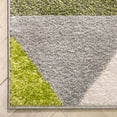 thumbnail image 3 of Well Woven Mystic Alvin Mid-Century Modern Geometric Green 5'3" x 7'3" Area Rug, 3 of 8