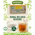 thumbnail image 4 of Damiana Herbal Tea – 100% Turnera diffusa – 25 Tea Bags – Natural Caffeine-Free Infusion – Traditional Herbal Beverage – Té de Damiana de California – Hecho en México, 4 of 8
