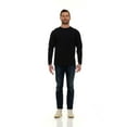 thumbnail image 5 of SOCKS'NBULK Mens Long Sleeve Dark Colorful T-Shirts, Cotton Blend - Crew Neck Bulk Tees for Men, Wholesale Sleeved Tshirt Packs - Size X-Large, 5 of 7