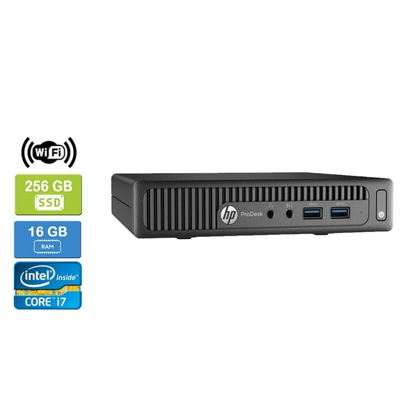 Refurbished: HP 600 G2 Intel Core i7-6700T 16GB 256GB SSD Win 10 Pro Wifi UK&M
