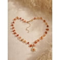 thumbnail image 6 of MINCHI Boho Vintage Hippie Gold-Tone Sunburst Stone Choker Necklace – A Symbol of Luck & Harmony, Jewelry Gift for Women, 6 of 15