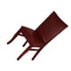 thumbnail image 1 of Funda para silla de comedor Billuyoard PU Rayas rojo vino, 1 of 6